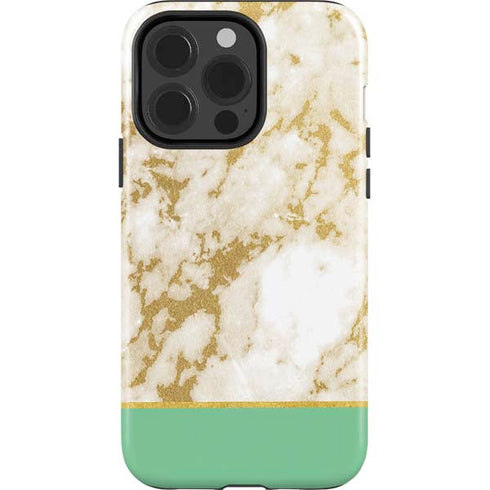 Pastel Marble iPhone 15 Pro Impact Case