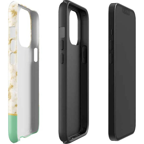 Pastel Marble iPhone 15 Pro Impact Case