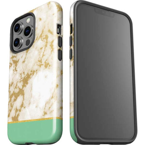Pastel Marble iPhone 15 Pro Impact Case