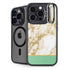 Pastel Marble iPhone 15 Pro Max Kickstand Case