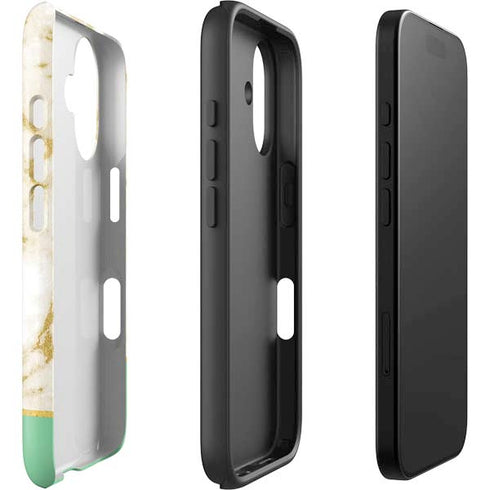 Pastel Marble iPhone 16 Impact Case