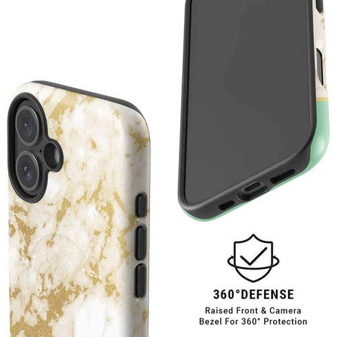 Pastel Marble iPhone 16 Magsafe Impact Case