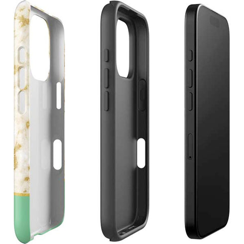 Pastel Marble iPhone 16 Pro Impact Case