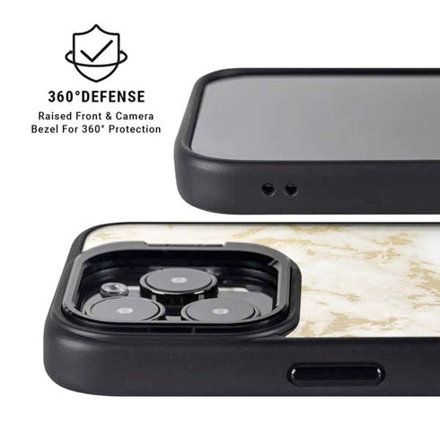 Pastel Marble iPhone 16 Pro Kickstand Case