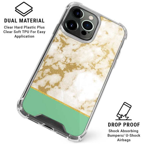 Pastel Marble iPhone 16 Pro Max Clear Case