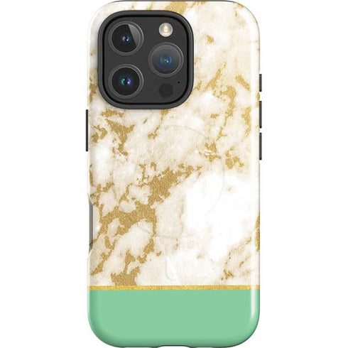 Pastel Marble iPhone 16 Pro Max Magsafe Impact Case