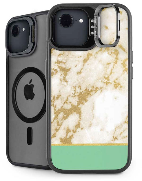 Pastel Marble iPhone 16e Kickstand Case