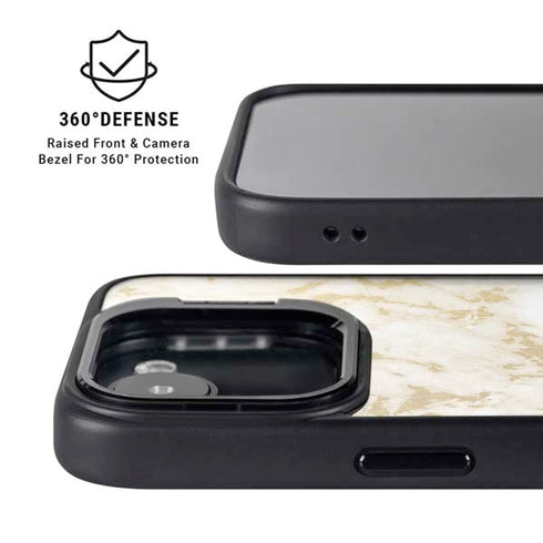 Pastel Marble iPhone 16e Kickstand Case