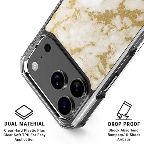 Pastel Marble iPhone 18 Pro Clear Case