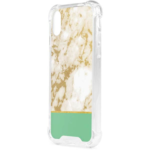 Pastel Marble iPhone XS Clear Case