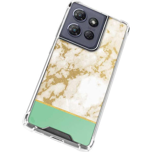 Pastel Marble Moto G 5G (2025) Clear Case