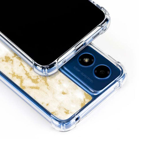 Pastel Marble Moto G 5G (2024) Clear Case
