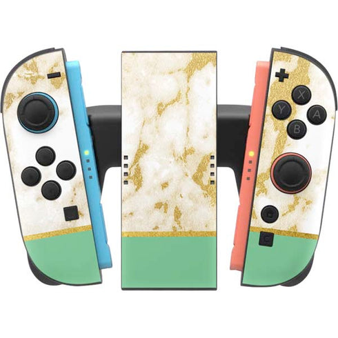 Pastel Marble Nintendo Switch 2 (2025) Joy-Con Controller Skin