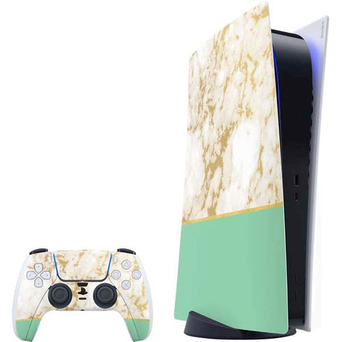 Pastel Marble PlayStation PS5 Skins