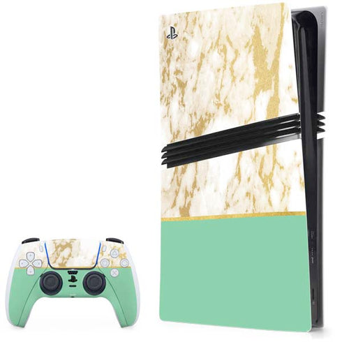 Pastel Marble PlayStation PS5 Skins