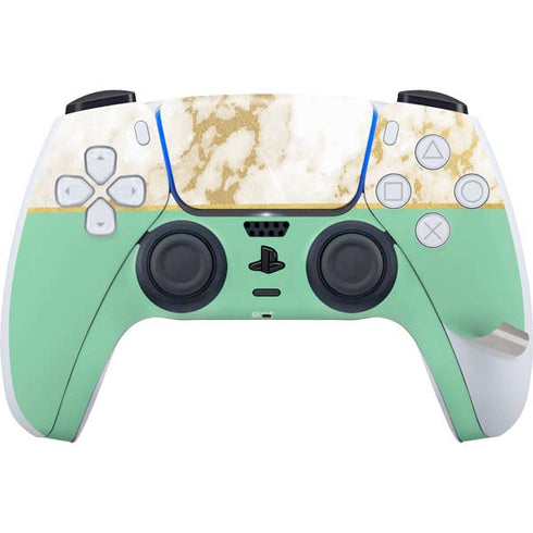 Pastel Marble PS5 Pro Disk Bundle Skin
