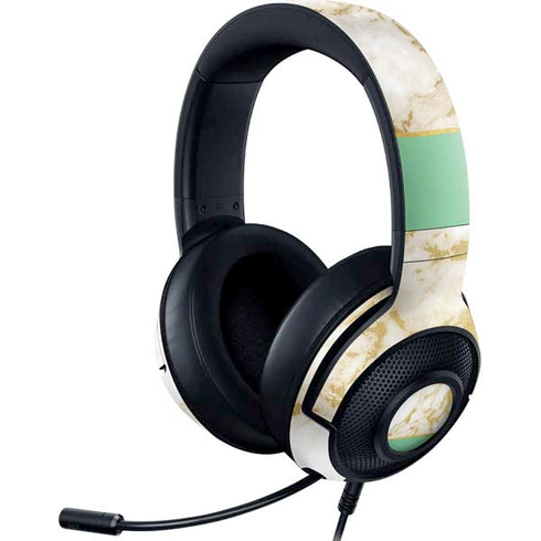 Pastel Marble Razer Kraken X Skin