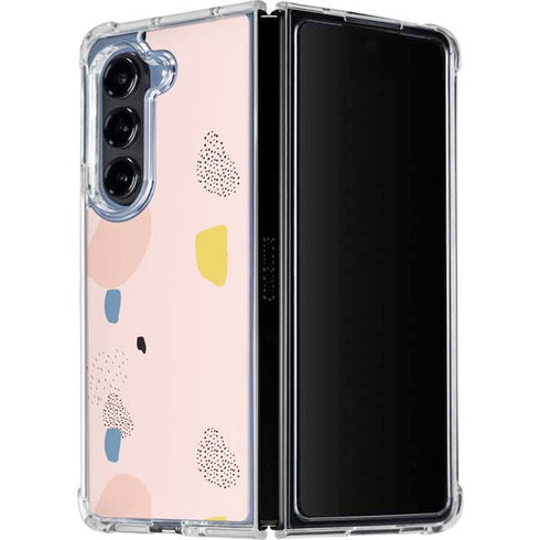 Pastel Galaxy Z Fold5 5G Clear Case