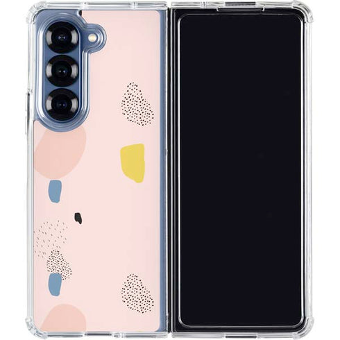 Pastel Galaxy Z Fold6 Clear Case
