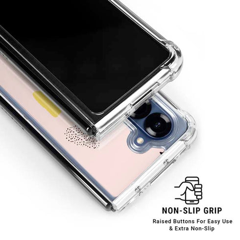 Pastel Galaxy Z Fold6 Clear Case
