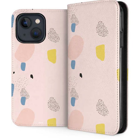 Pastel Polka Dot iPhone 13 Folio Case
