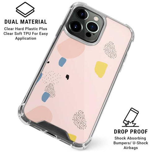 Pastel iPhone 16 Pro Max Clear Case