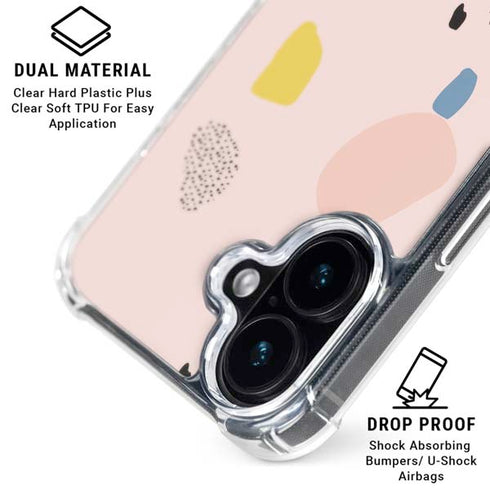 Pastel iPhone 17 Clear Case