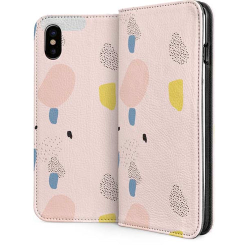 Pastel Polka Dot iPhone 8 Folio Case