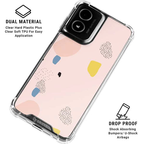 Pastel Moto G Power 5G (2024) Clear Case