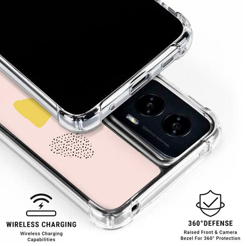 Pastel Moto G Power 5G (2024) Clear Case