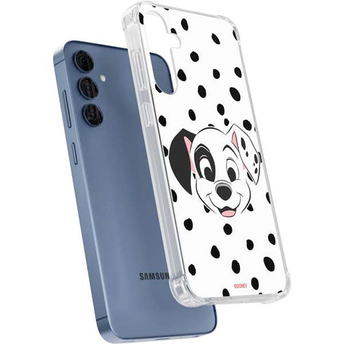 Disney 101 Dalmatians Patch Portrait Galaxy A55 5G Clear Case