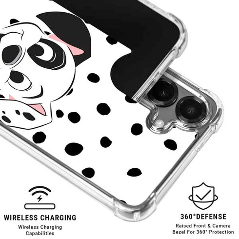 Disney 101 Dalmatians Patch Portrait Galaxy S26 Clear Case