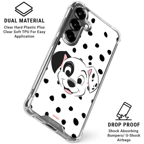 Disney 101 Dalmatians Patch Portrait Galaxy S26 Clear Case