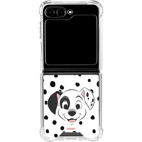 Disney 101 Dalmatians Patch Portrait Galaxy Z Flip6 Clear Case