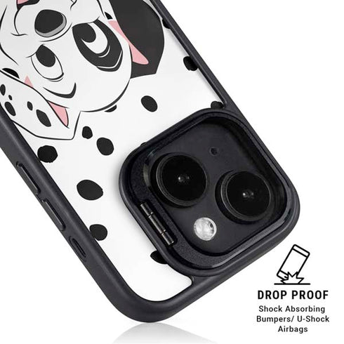 Disney 101 Dalmatians Patch Portrait iPhone 15 Kickstand Case