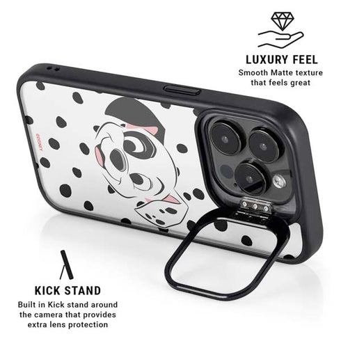Disney 101 Dalmatians Patch Portrait iPhone 15 Pro Kickstand Case