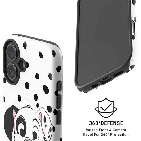 Disney 101 Dalmatians Patch Portrait iPhone 16 Plus Magsafe Impact Case
