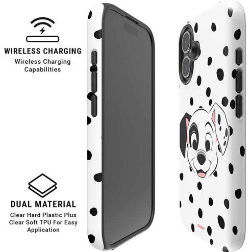 Disney 101 Dalmatians Patch Portrait iPhone 16 Plus Magsafe Impact Case