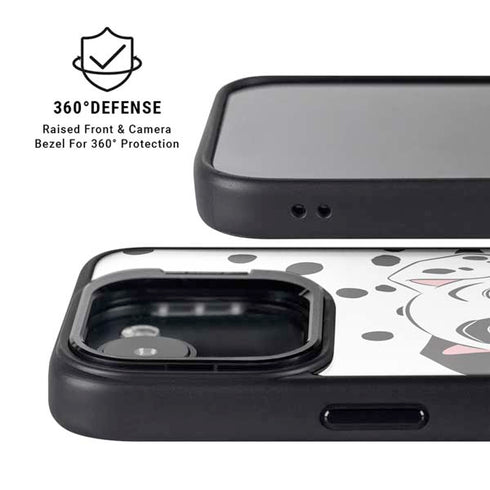 Disney 101 Dalmatians Patch Portrait iPhone 16e Kickstand Case