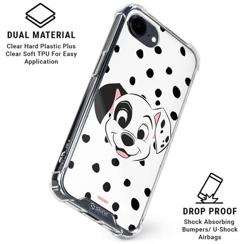 Disney 101 Dalmatians Patch Portrait iPhone 16e Clear Case