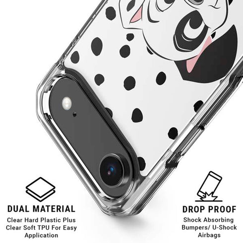 Disney 101 Dalmatians Patch Portrait iPhone 17 Air Clear Case