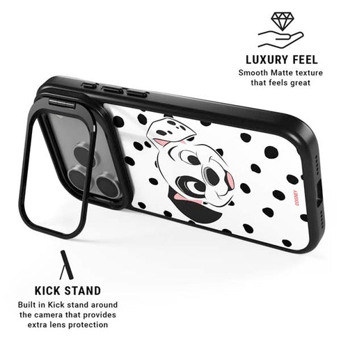 Disney 101 Dalmatians Patch Portrait iPhone 17 Pro Max Kickstand Case