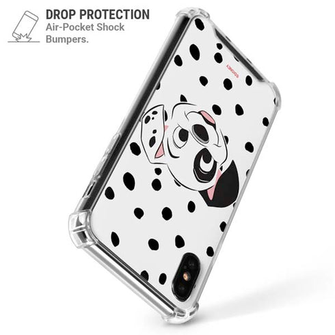 Disney 101 Dalmatians Patch Portrait iPhone X/XS Clear Case
