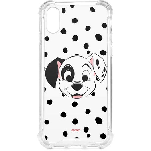 Disney 101 Dalmatians Patch Portrait iPhone XS Clear Case