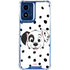 Disney 101 Dalmatians Patch Portrait Moto G 5G (2024) Clear Case