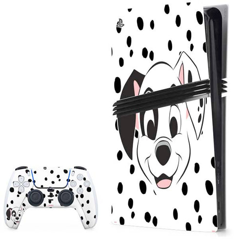 Disney 101 Dalmatians Patch Portrait PS5 Pro Bundle Skin