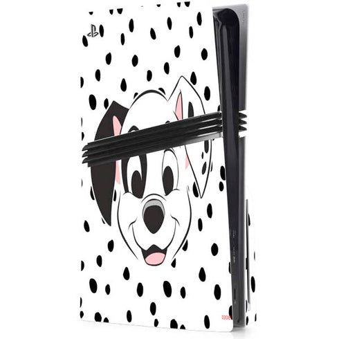 Disney 101 Dalmatians Patch Portrait PS5 Pro Disk Console Skin