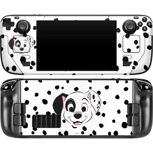 Disney 101 Dalmatians Patch Portrait Steam Deck Handheld Gaming Computer OLED Skin