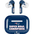 NFL Patriots Super Bowl LIII Champions AirPods Skins