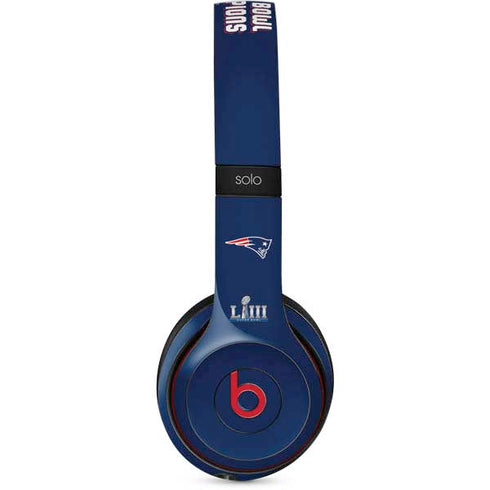 NFL Patriots Super Bowl LIII Champions Beats Solo 3 Wireless Skin